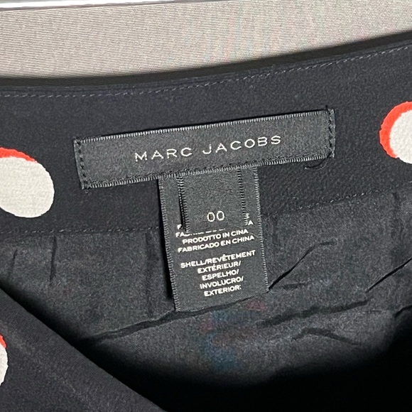 Polka Dot Pleated Skirt. - Picture 3 of 3